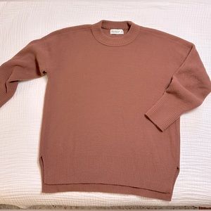 Abercrombie & Fitch DreamLush Oversized Legging-Friendly Crew Sweater